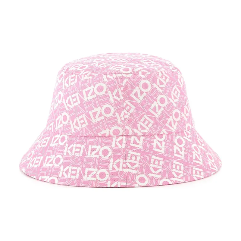 KENZO All over Logo Print Bucket Hat-1