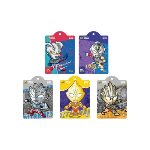 KAYOU Ultraman Sticker EX Stickers Hero Ultraman Zero Accessories Sticker Anime / Games Fridge Magnets