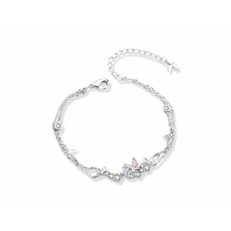 CHINA GOLD 999 Fine Silver Bracelets Women's-0
