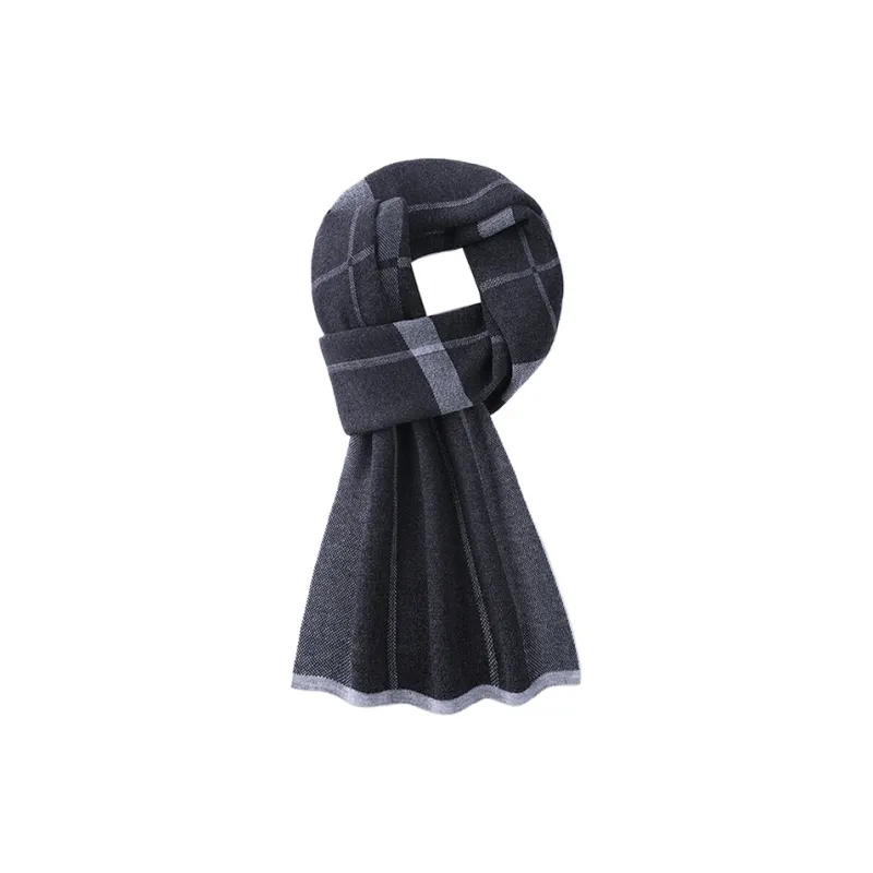 CARTELO Wool Knit Scarves Unisex-1
