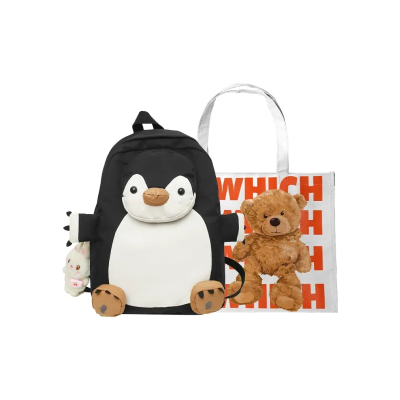 Bywhich Nylon Backpack Unisex Black-0