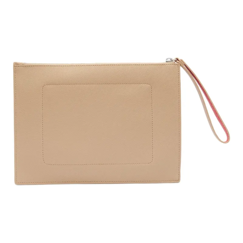 LACOSTE PVC Clutch Women's Beige-2