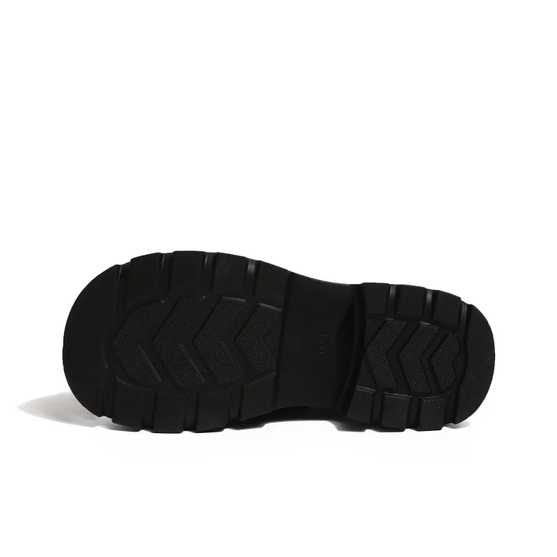 NUNZ Loafers Women's Glossy Black/Matte Black-4
