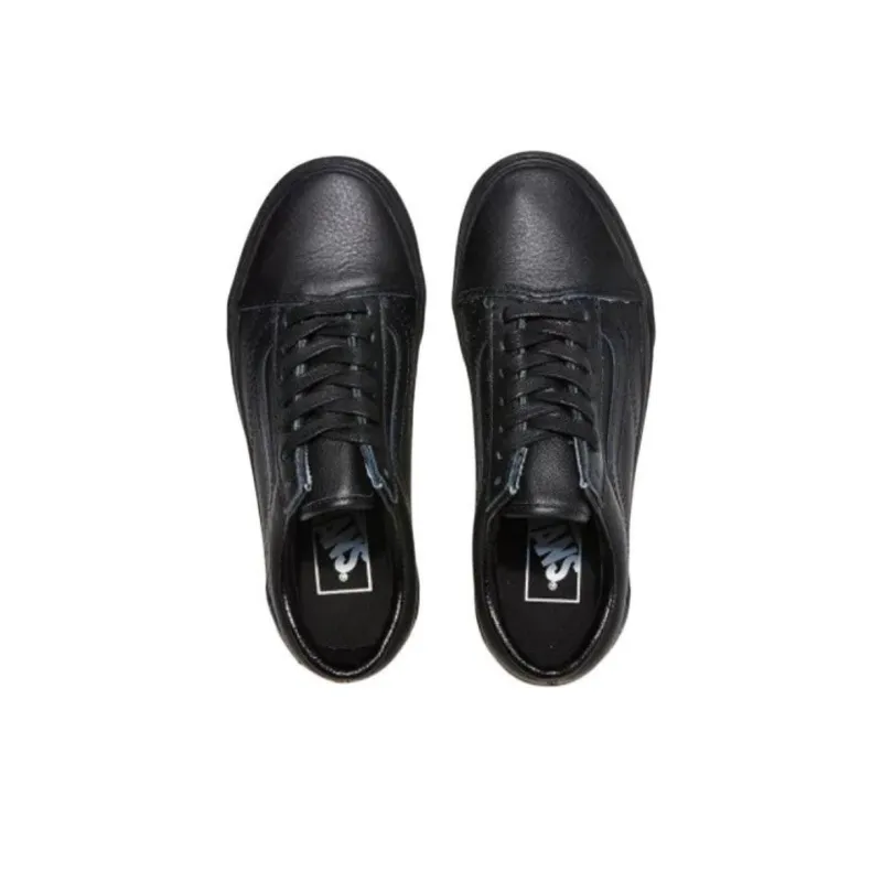 Vans Old Skool Anti Slip Wear Resistant Low Top Skateboard Shoes Men's Black-2