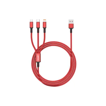 KOOKZZ SJ28 1.2m One Drags Three All in one Nylon King Kong Yarn Cables
