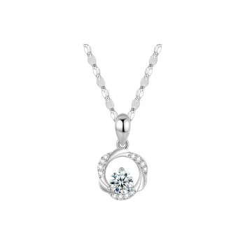 SINO GEM 925 Sterling Silver Necklaces Women's