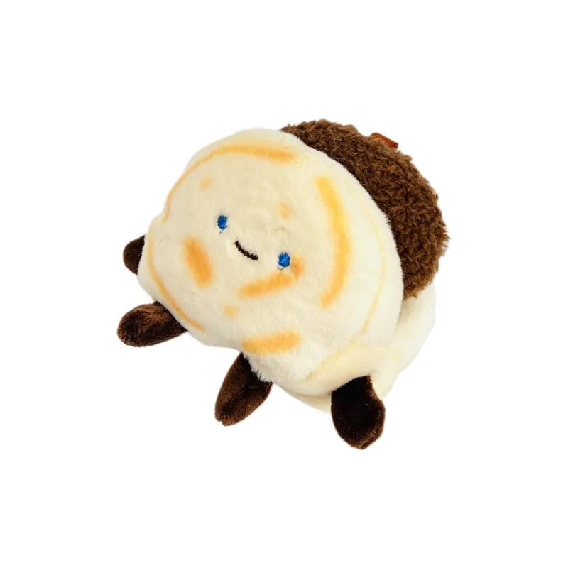 Wei Xin Compatibility Apple AirPods 4/2/3/4th Generation/AirPods Pro/Pro 2 Plush Meat Sandwich Doll Headphone Cases-4