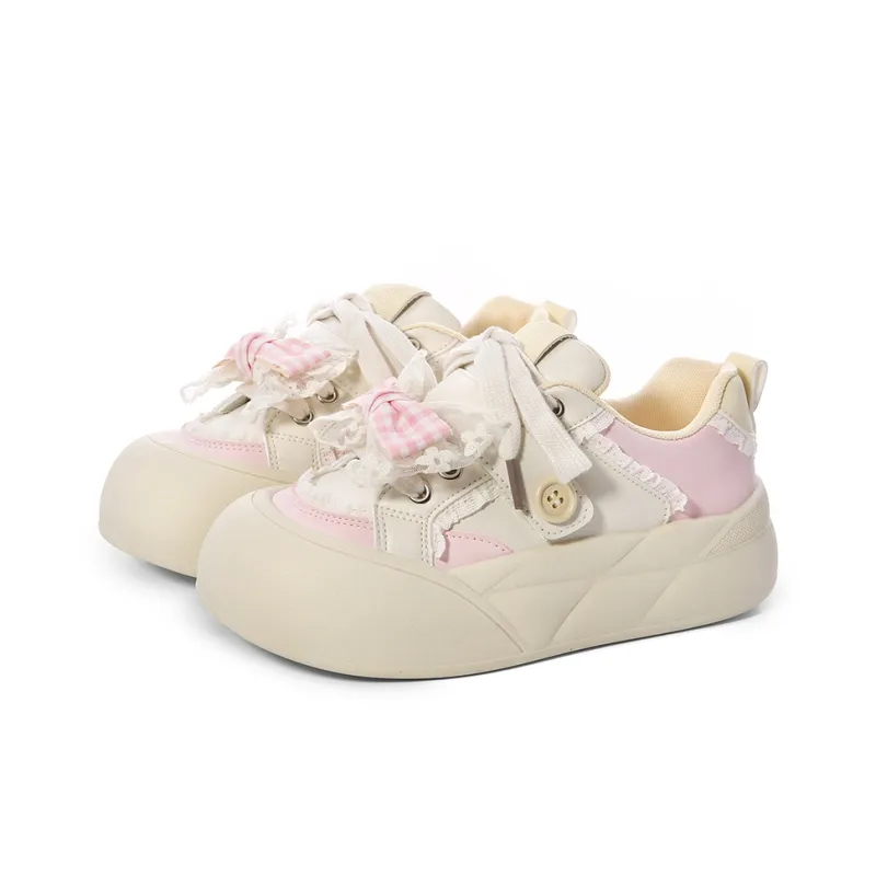 Lovely You Wear-resistant And Lightweight Low-Top Skateboard Shoes Women's Yellow Green-50