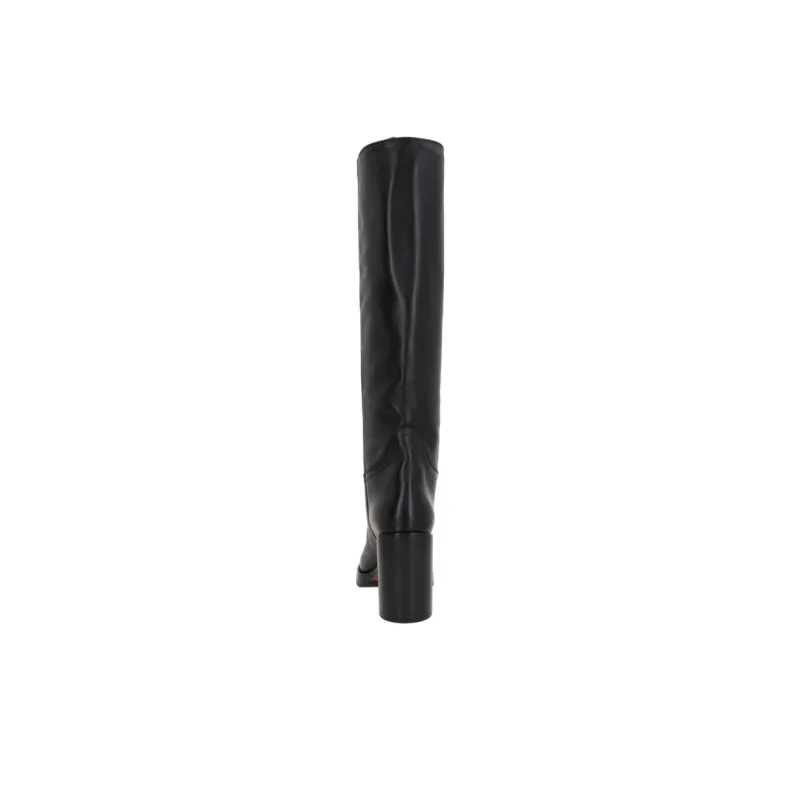 PRADA 90mm Knee-high Leather Boots-3