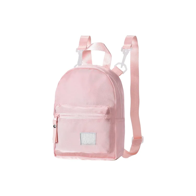TURN UP Polyester Backpack Women's Pink-1