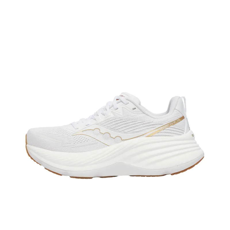 Saucony Hurricane 24 White Gold Women's-0