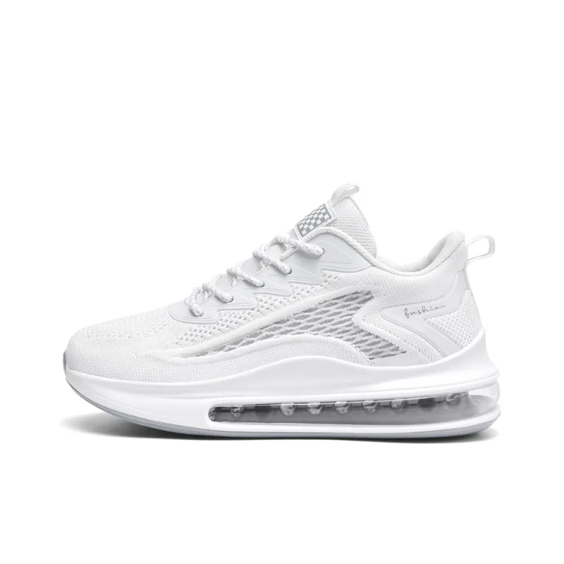 BIANSULONG Cushioned Slip-Resistant Abrasion-Resistant Low-Top Full-Length Air Cushion Casual Running Shoes Men's-4