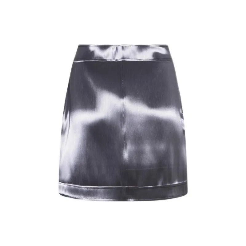 HELIOT EMIL Casual Short Skirts Women's Liquid Metal-1