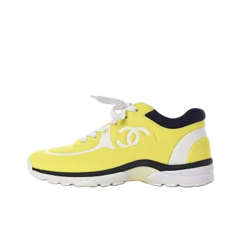 CHANEL Cc Logo Sneaker 'Yellow'