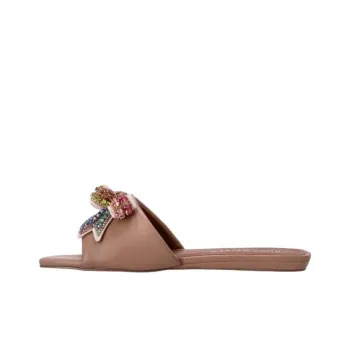 Kurt Geiger London Kensington Slide Slippers Women's Tan