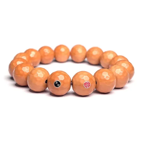 MOUNTAINS AND MANS Monkey Head Walnut New Chinese Style Wealth Rolling Good Luck Beaded Bracelet Men's