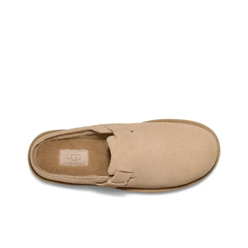 UGG Abrasion Resistant Wrap toe Slippers Unisex Beige-4