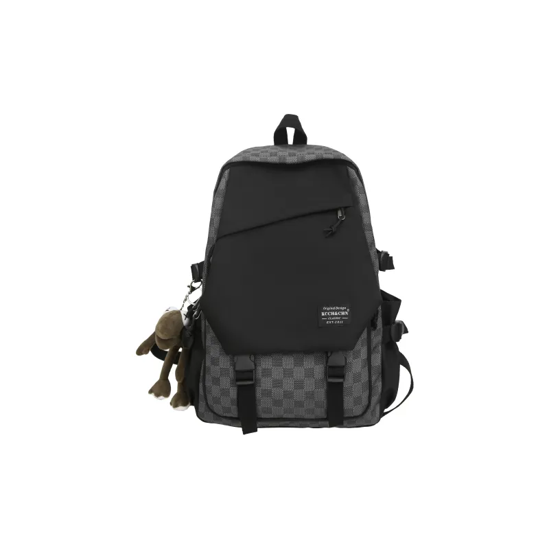 PAIBLOKS Nylon Backpack Unisex Multicolor-1