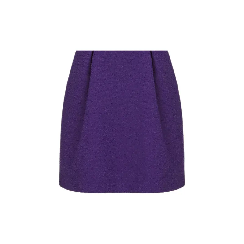 DIOR FW24 Short Sleeved Dresses Women's Purple-4