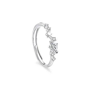 KIVA 999 Fine Silver Rings Women's