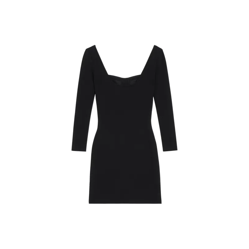 CELINE Long Sleeved Corset Dress-1