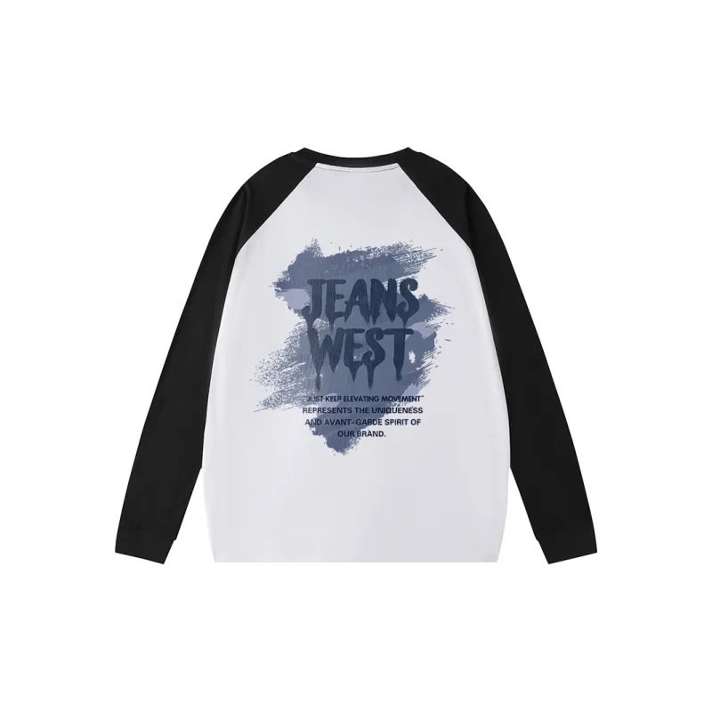 JEANSWEST T Shirt Unisex Black Gray-1