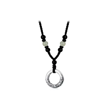 D.K.X S999 Fine Silver Necklaces Men's