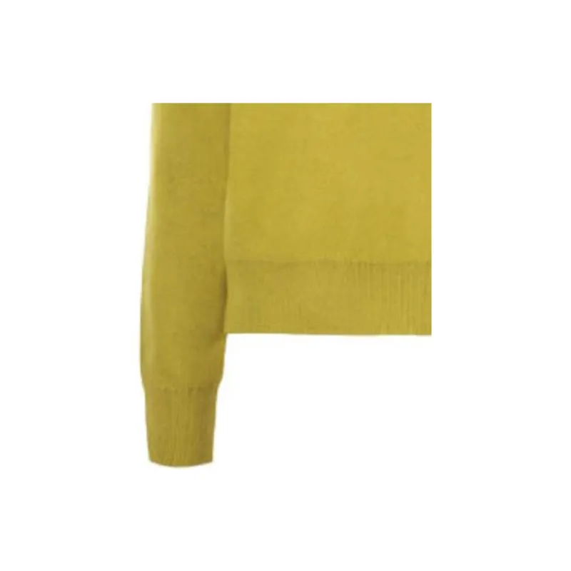DIOR FW21 Cashmere Sweater Women's Yellow-4