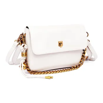 GELANDAI Cow Leather Shoulder Bag Crossbody Bag Women's Black/Glass Blue/Sandalwood/Almond Milk