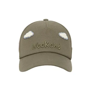 MaxMara Polyester Baseball Caps Women's Khaki