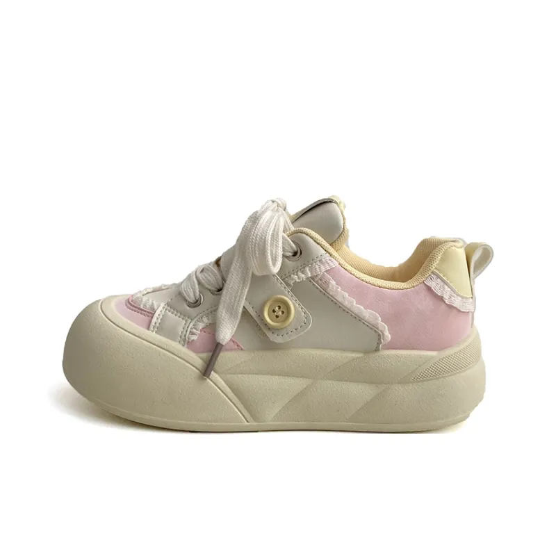 Than Than Me Slip Resistant Low Top Skateboard Shoes Women's-8