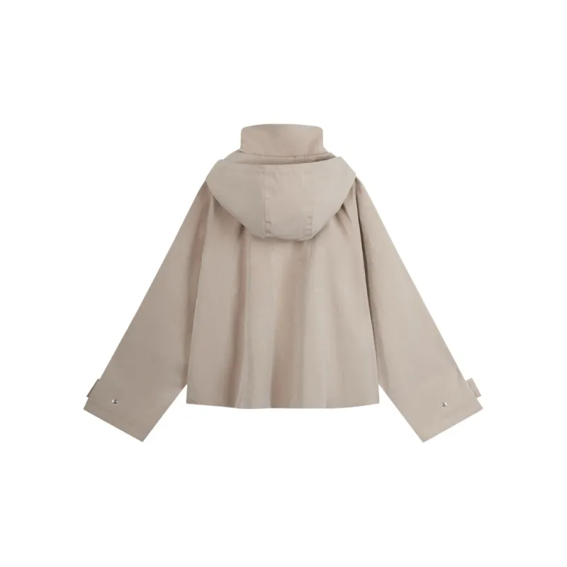 CALVIN KLEIN SS25 Cropped Coat Women's-4