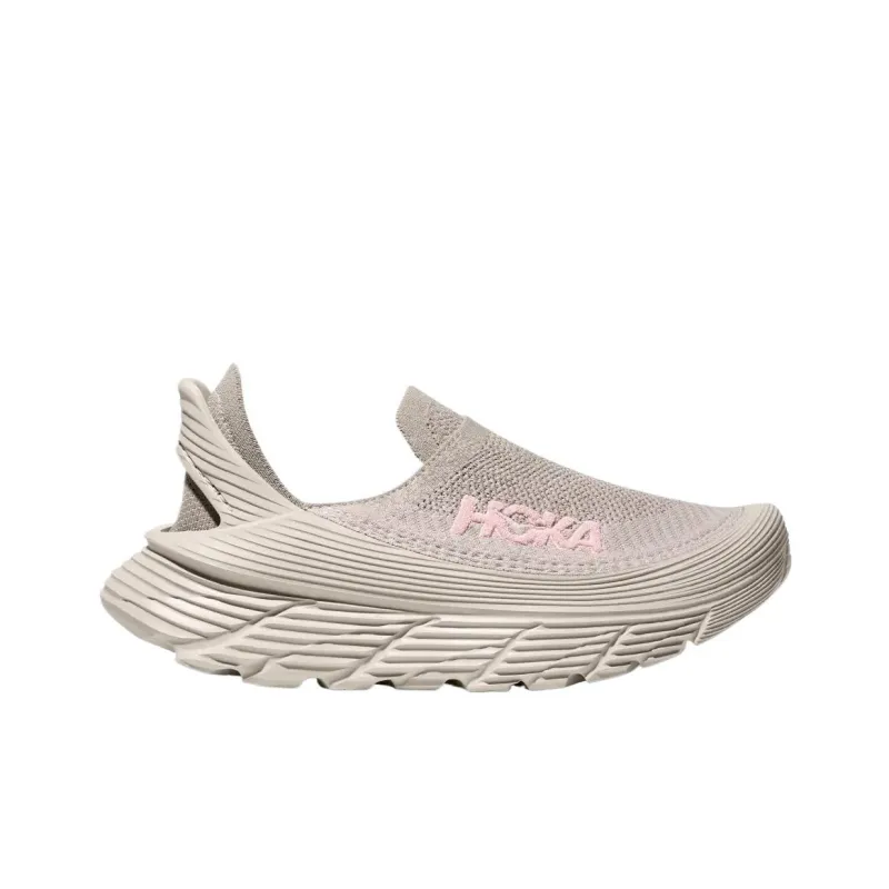 HOKA ONE ONE Restore Non slip Breathable And Wear resistant Low Top Running Shoes Unisex Light Brown-1
