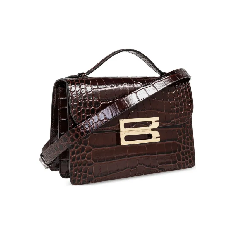 Victoria Beckham Dorian Embossed Shoulder Bag-1