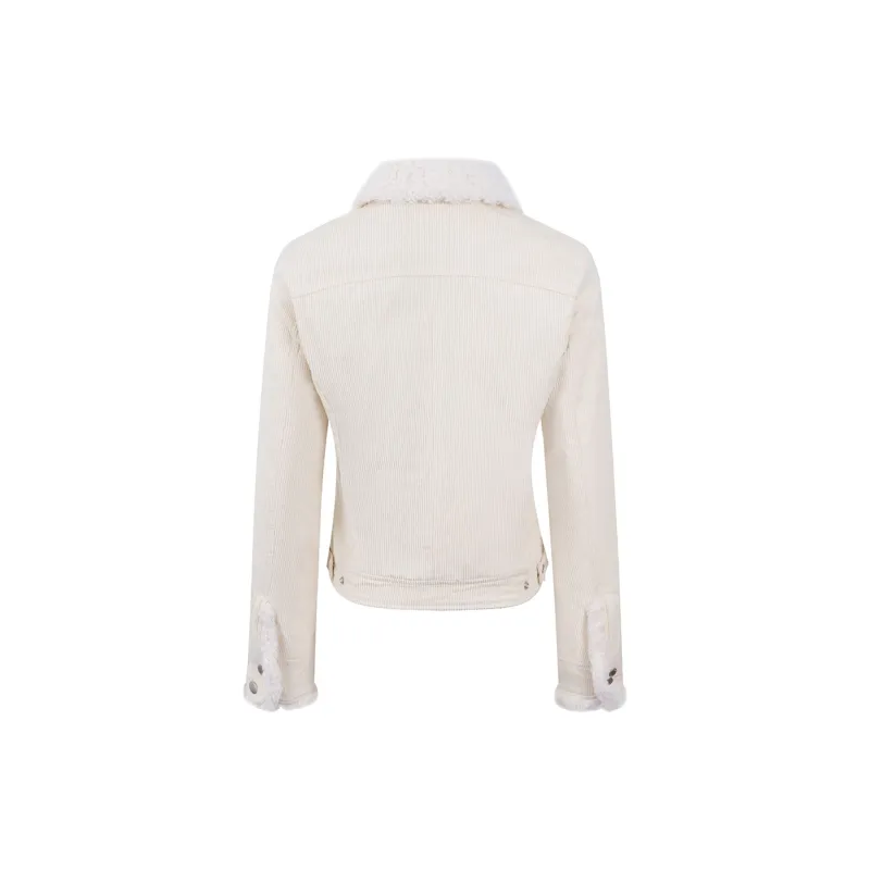 Ariseism Velvet feel Coat Women's-5