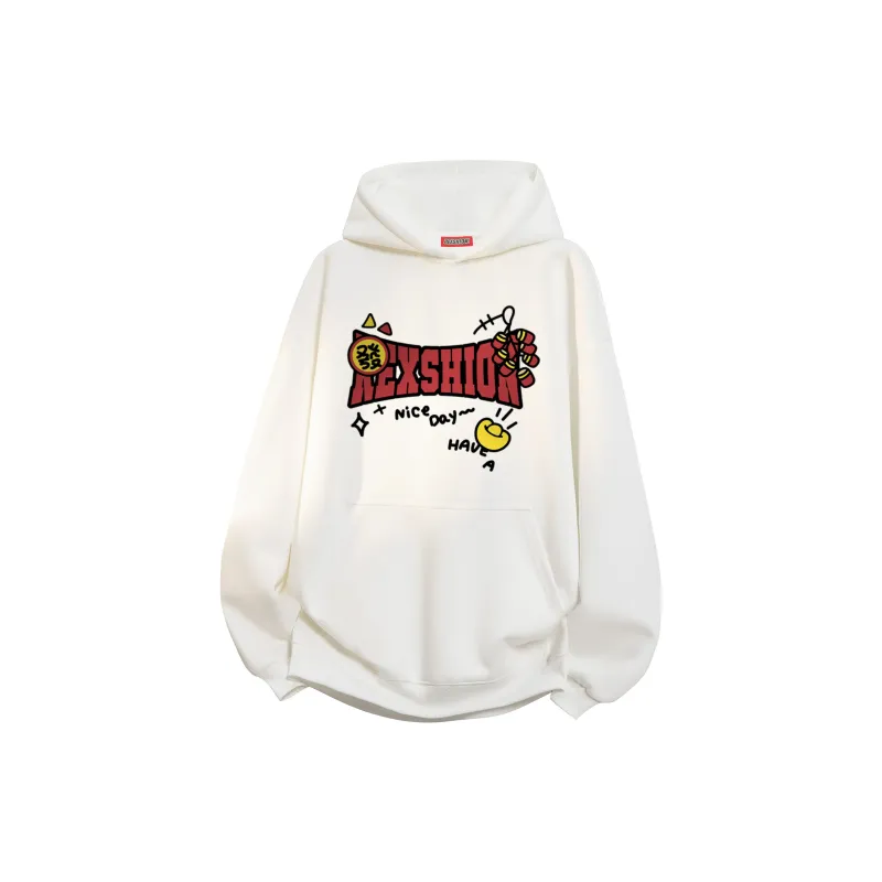 REXSHION Sweatshirt Unisex Burgundy-6