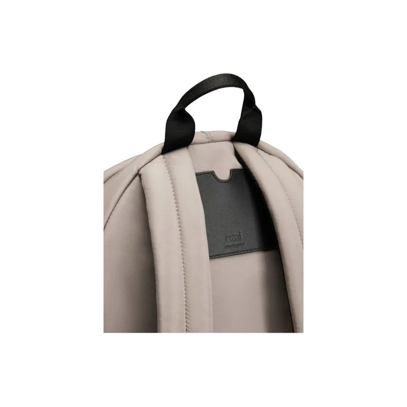 AMIPARIS Nylon Backpack Unisex Taupe-3