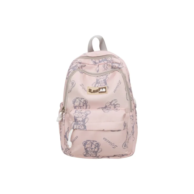 Yalu Nylon Laptop Bag Backpack Unisex Multicolor-16