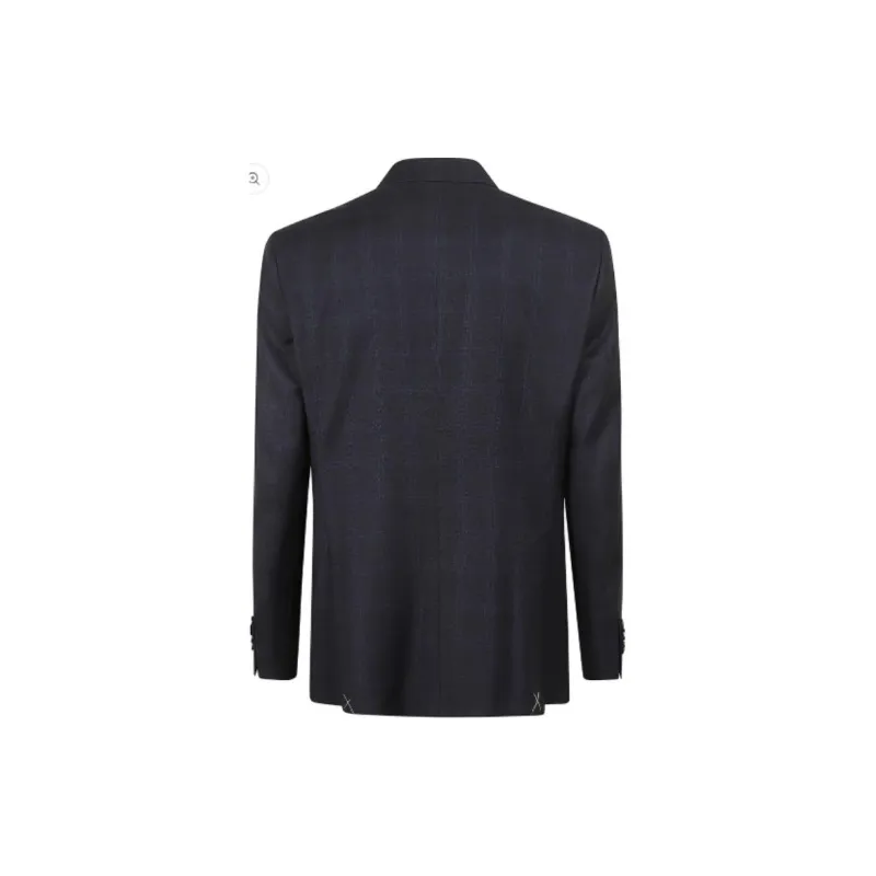 ETRO Checked Single breasted Suit-1