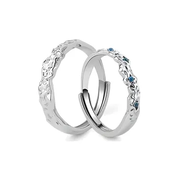 CLARKIA FLOWER S999 Fine Silver Rings Unisex