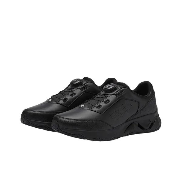 DESCENTE TRAINING Wear Resistant Low Top Training Shoes Men's Black-1