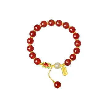 JINYICHENG Chalcedony Bracelets Women's