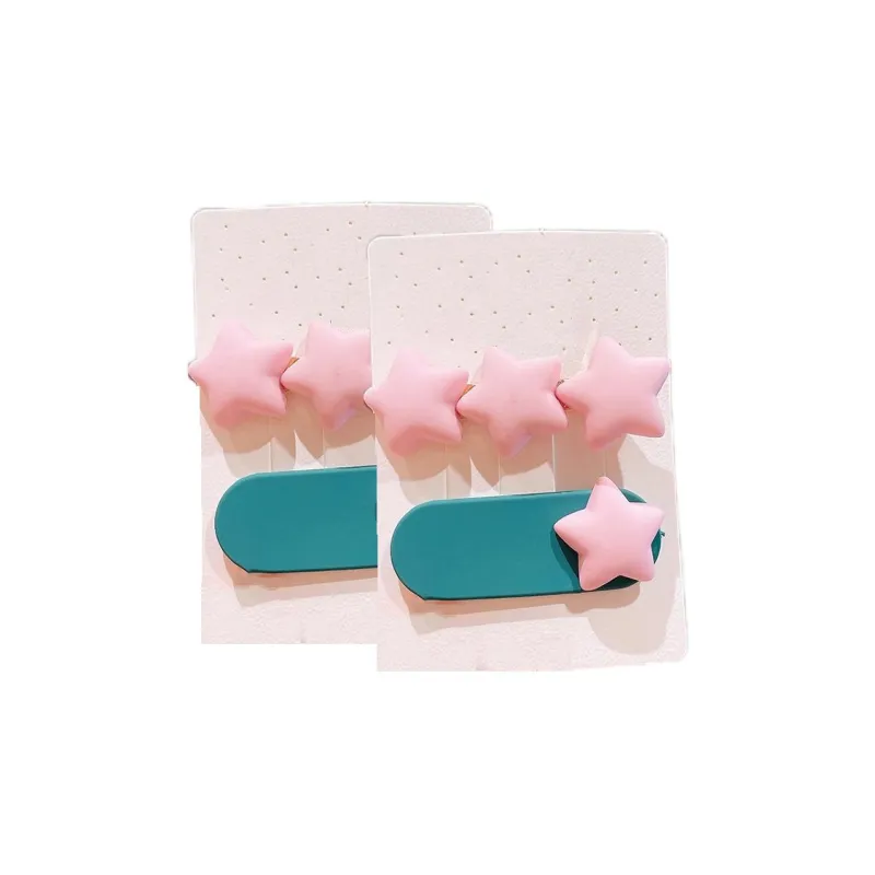 JIANYINGSHU Resin Hair Clips Women's-0
