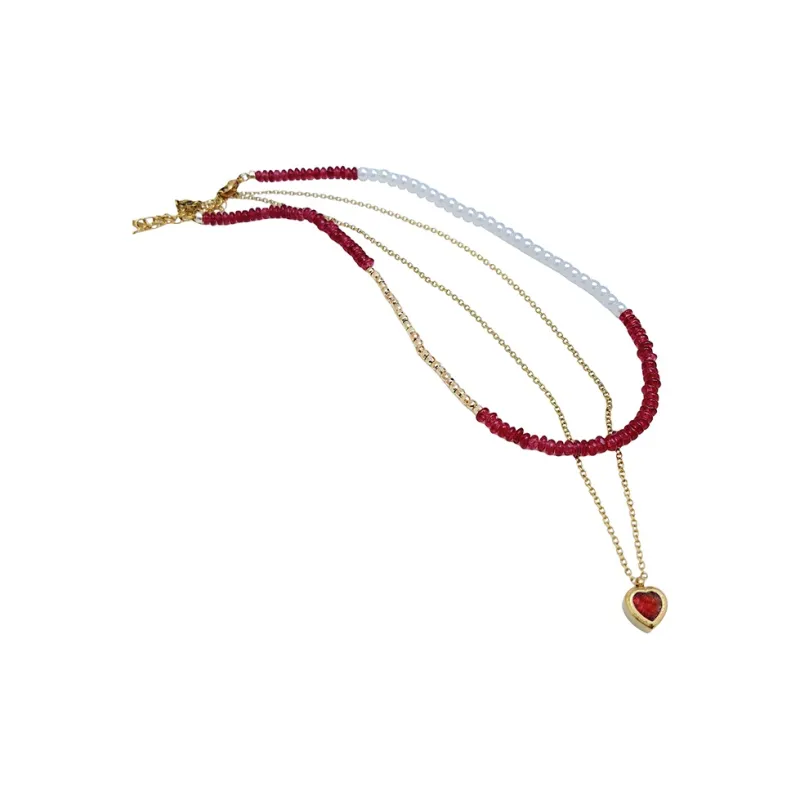 VERENA REINE Titanium Steel Necklaces Women's-0