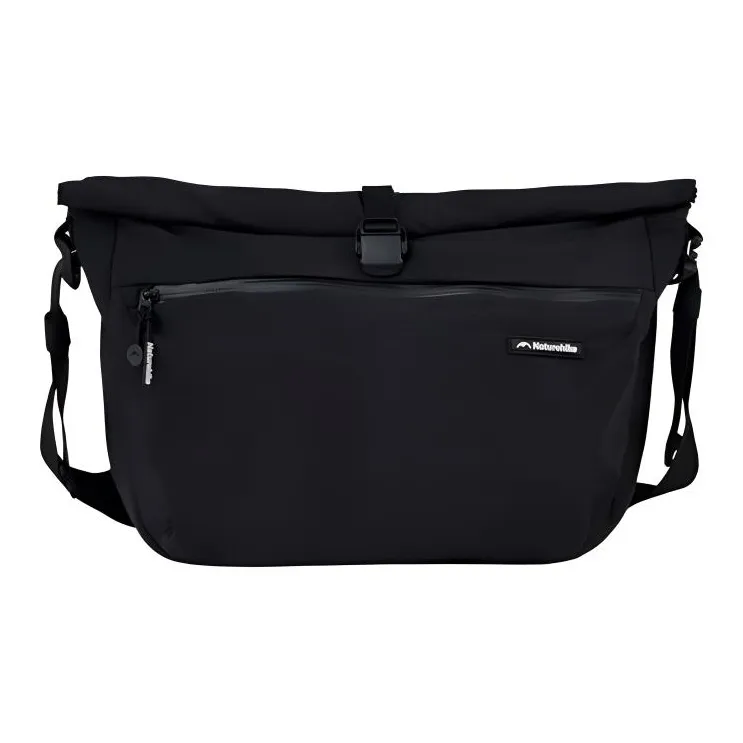 NATUREHIKE Nylon Tote Bag, Shopping Bag, Portable, Crossbody Bag, Shoulder Bag Unisex Black-1