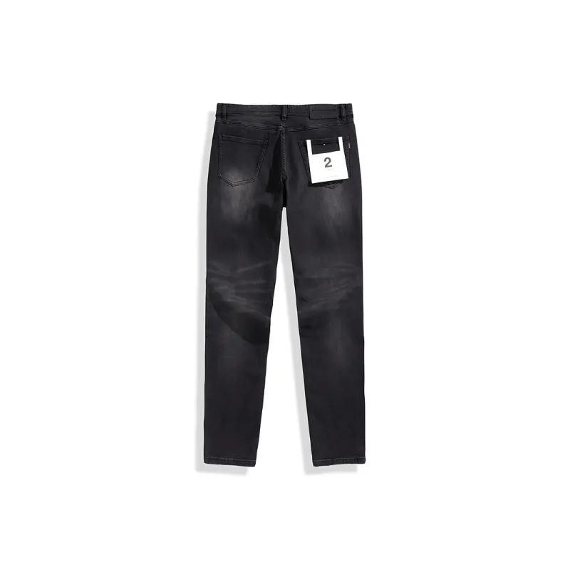 PEACEBIRD MEN Jeans Men Denim Dark Gray 1-1