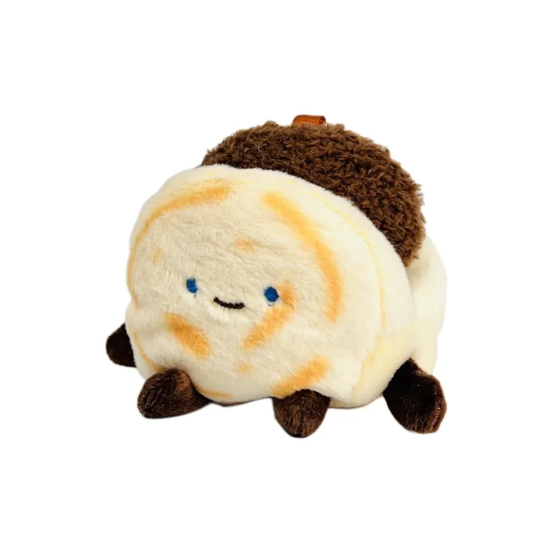 Wei Xin Compatibility Apple AirPods 4/2/3/4th Generation/AirPods Pro/Pro 2 Plush Meat Sandwich Doll Headphone Cases-2