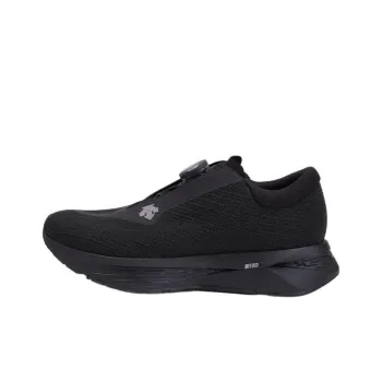DESCENTE Enerzite Shock Absorbers Slip Resistant, Abrasion Resistant, Breathable Low Top Running Shoes Women's Black