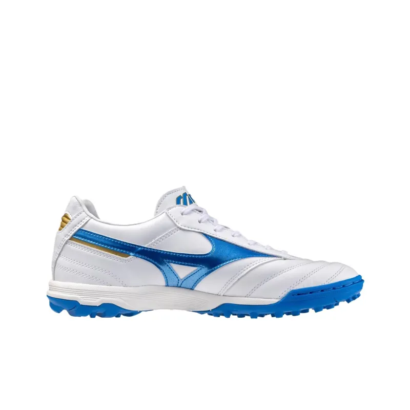 Mizuno MORELIA 2 Wear Resistant Low Top Running Shoes Unisex White Blue-1