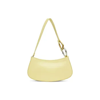 Staud Leather Shoulder Bag Women's Yellow